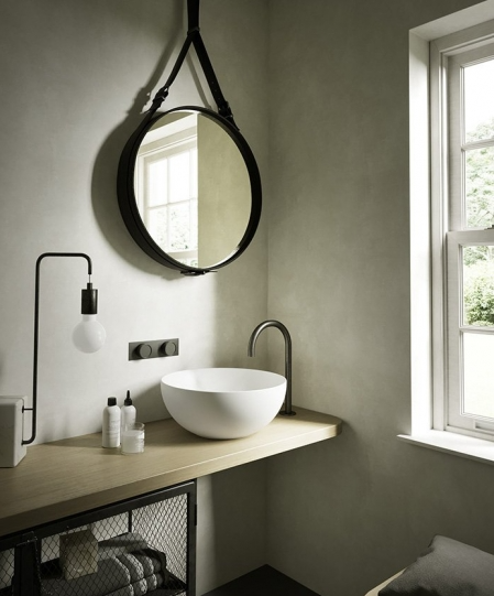 Lavabo da appoggio Happy Hour Slim 06:00 bianco Hatria - immagine 2
