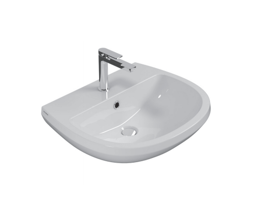 LAVABO ARIANNA 60X50 SOSPESO CERAMICA GLOBO