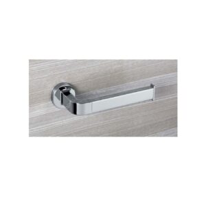 Porta Rotolo Muro Nordic reversibile Colombo in ottone cromato