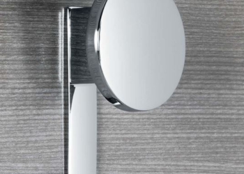 Appenditutto Muro Nordic Colombo in ottone cromato