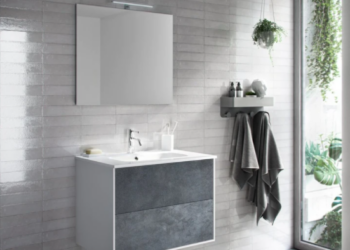 MOBILE SOSPESO 60 cm STEP BLU PIETRA – TFT