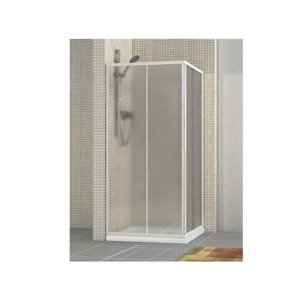 Box doccia Tris 70X90 Bianco Ghiaccio Acrilico Novellini