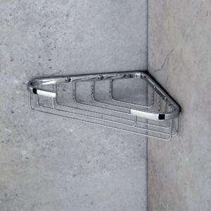 Angolare doccia a muro Colombo in ottone cromato