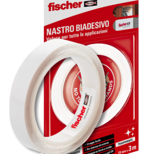 Fischer NTJH Nastro biadesivo trasparente