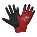 Guanti Red Flex Australian Tg. 8 Rosso traspirante areato