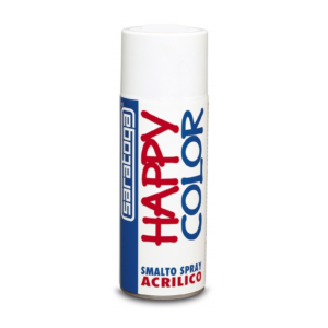 SARATOGA SMALTO SPRAY HAPPY COLOR BIANCO LUCIDO 400ml