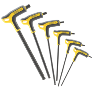 Set 6 chiavi esagonali con impugnatura a testa sferica STANLEY