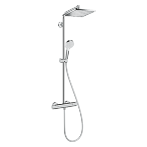 Crometta E Showerpipe 240 Colonna doccia 1jet con termostatico Hansgrohe
