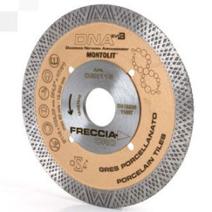 Freccia Oro | Disco diamantato D. 115mm per gres e ceramica | Montolit