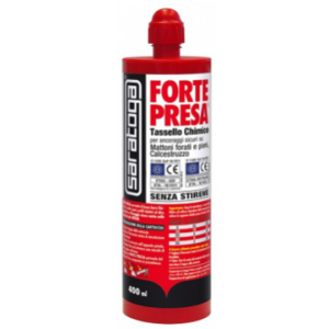 Resina poliestere 400 ml forte presa Saratoga