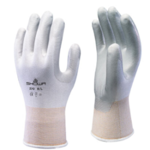 GUANTO SHOWA NITRILE BIANCO TG.8 GA370