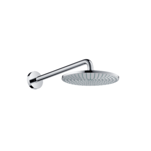 HG RAINDANCE SOFFIONE Ø 24 + BRACCIO CROMO HANSGROHE