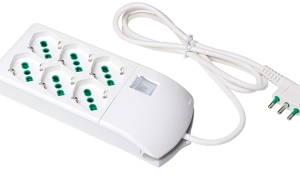 MULTIPRESA A 3+3 USCITE P+T 16A 250V FANTON