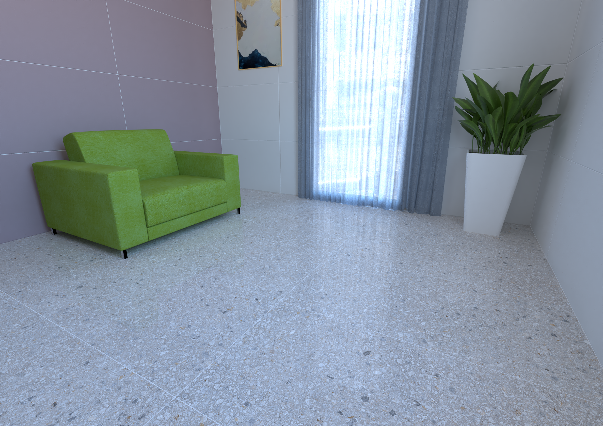 PIASTRELLE MATCH-UP SUGAR MIX 60 X 120 RETTIFICATO FLORIM CERIM - immagine 2