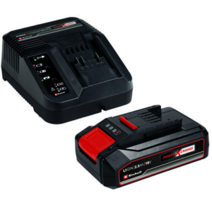 STARTER KIT EINHELL PXC (BATTERIA PXC 18 V 2,5 Ah + CARICABATTERIE RAPIDO)