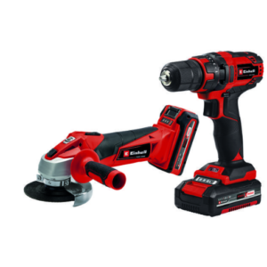 KIT POWER X-CHANGE SMERIGLIATRICE + AVVITATORE EINHELL TC-TK 18 Li