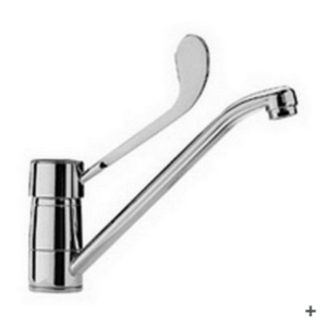 MISCELATORE LAVELLO MONOFORO CON CANNA ORIENTABILE