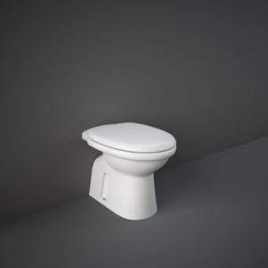 Vaso scarico a terra Karla 55 X 36 bianco - Rak ceramiche