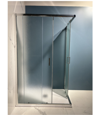 BOX DOCCIA ANGOLO 80 X 120 2 ANTE SCORREVOLI VETRO STAMPATO SMART-B2B