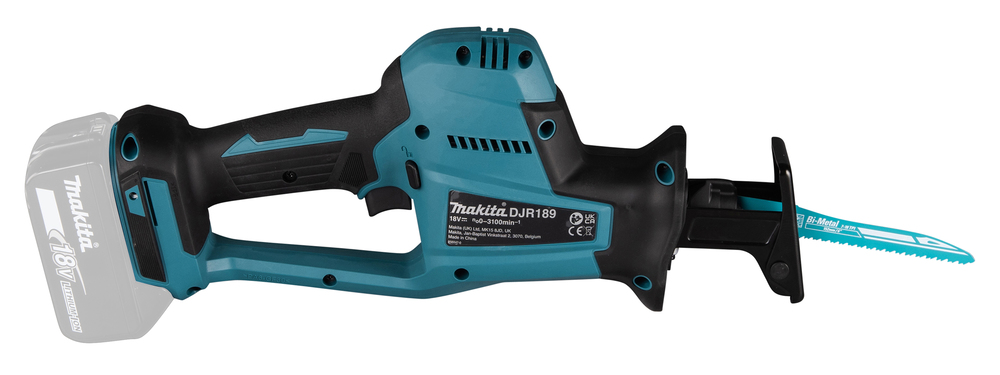SEGHETTO DIRITTO PER DIVERSE APPLICAZIONI DI TAGLIO 18V - DJR189ZJ MAKITA - immagine 5
