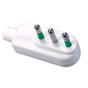 SPINA S17 2P+T 16A SMONTABILE RIBASSATA COLORE BIANCO FANTON