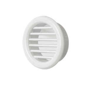 GRIGLIA DI VENTILAZIONE DA INCASSO TONDA IN ABS DIAM. INT. 32mm