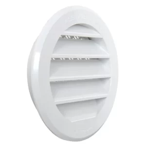 GRIGLIA DI VENTILAZIONE ROTONDA DA INCASSO IN ABS DIAM. INT. 77mm