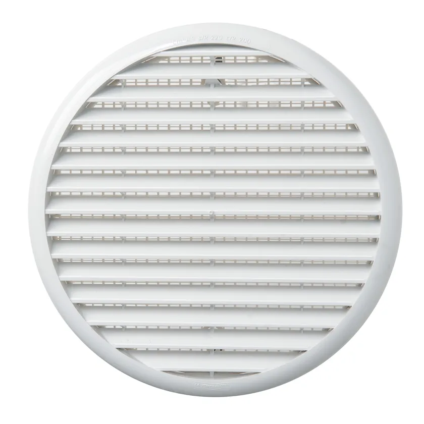 GRIGLIA DI VENTILAZIONE ROTONDA IN ABS CON MOLLE 165-200mm - immagine 2