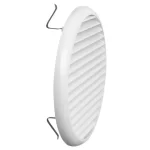 GRIGLIA DI VENTILAZIONE ROTONDA IN ABS CON MOLLE 165-200mm