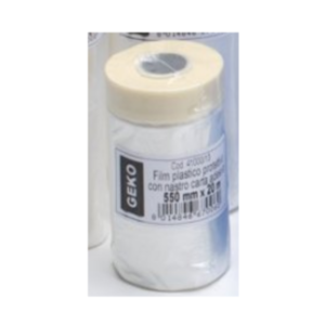 BOBINETTA TELO ADESIVO + NASTRO CARTA 550 MM X 20 MT