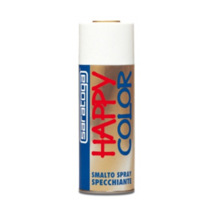 SARATOGA HAPPY COLOR SMALTO SPRAY SPECCHIANTE ORO 400ml