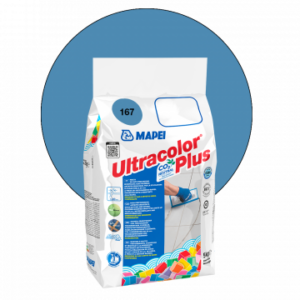 Mapei Ultracolor Plus 167 KG 5 stucco per piastrelle colore Avio