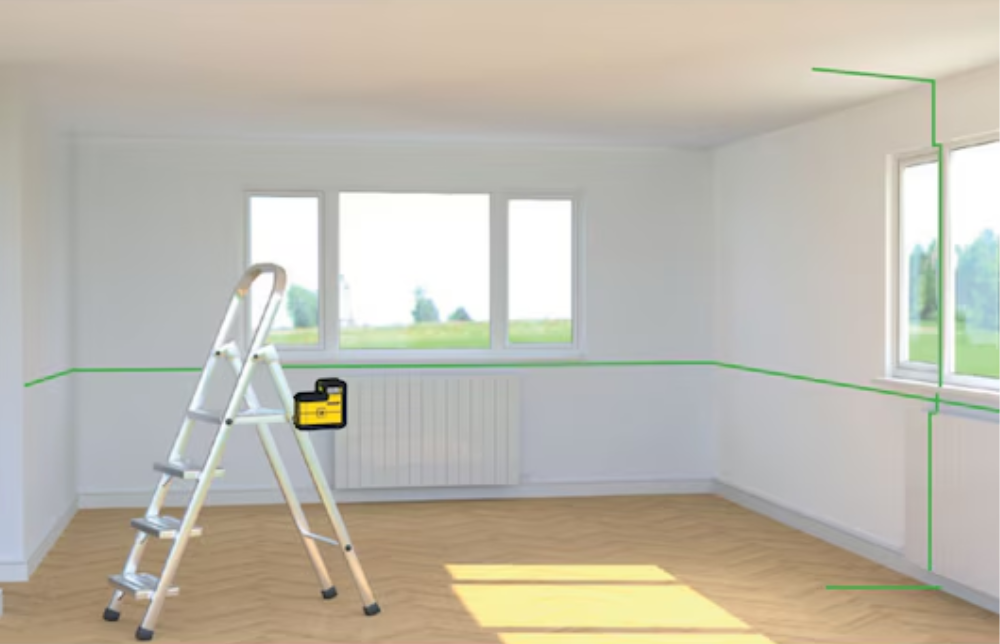Livella laser Cross 360° - raggio verde STANLEY® - immagine 6
