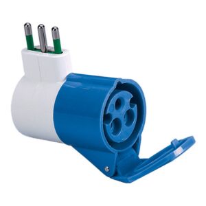 ADATTATORE INDUSTRIALE DA SPINA ITALIANA - PRESA CEE 230V FANTON