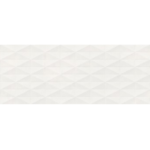 PIASTRELLE CHILL WHITE STRUTTURATO 3D DIAMANTATO 25 X 76 MARAZZI