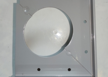 ARCANSAS ANGOLO PER GOCCIOLATOIO IN ALLUMINIO RAL 7040
