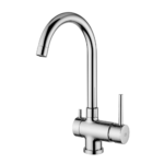 MISCELATORE MONOFORO CON CANNA ORIENTABILE PAFFONI STICK CROMO