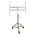 ALZALASTRE TELESCOPICO A CREMAGLIERA CON RUOTE RETRATTILI E SMONTABILI ZEUS™ - AKIFIX®