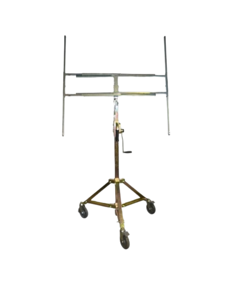 ALZALASTRE TELESCOPICO A CREMAGLIERA CON RUOTE RETRATTILI E SMONTABILI ZEUS™ - AKIFIX®