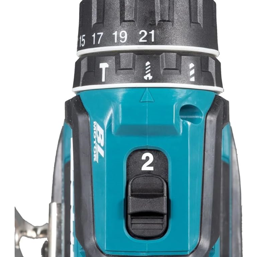 TRAPANO AVVITATORE CON PERCUSSIONE LXT® 18V 13mm - 50 Nm DHP485ZJ MAKITA - immagine 2
