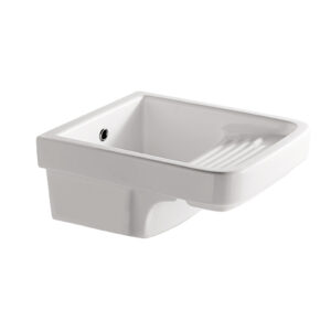 Lavatoio Minerva in ceramica 45 X 53 Bianco - 2008 Galassia