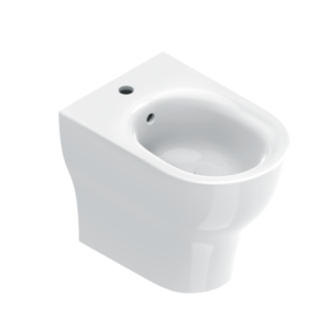 BIDET FILO MURO 52 X 35 MONOFORO BIANCO LUCIDO SFERA – CATALANO