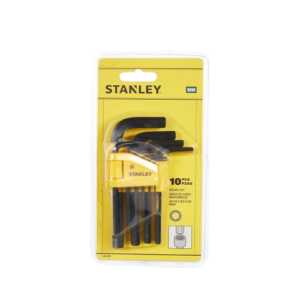 Set 10 chiavi esagonali maschio a brugola STANLEY®