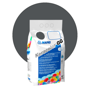 Mapei Keracolor 114 GG KG 5 grana grossa per piastrelle colore Antracite