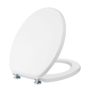 Sedile per vaso legno universale bianco