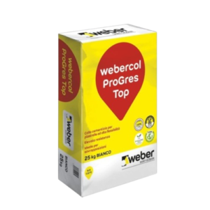 Webercol ProGres Top S1 bianco kg 25 adesivo cementizio a deformabilità migliorata Weber