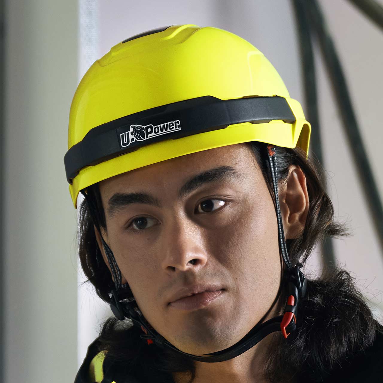 Casco da lavoro Antares Yellow Fluo - U-Power - HS001YF - immagine 2