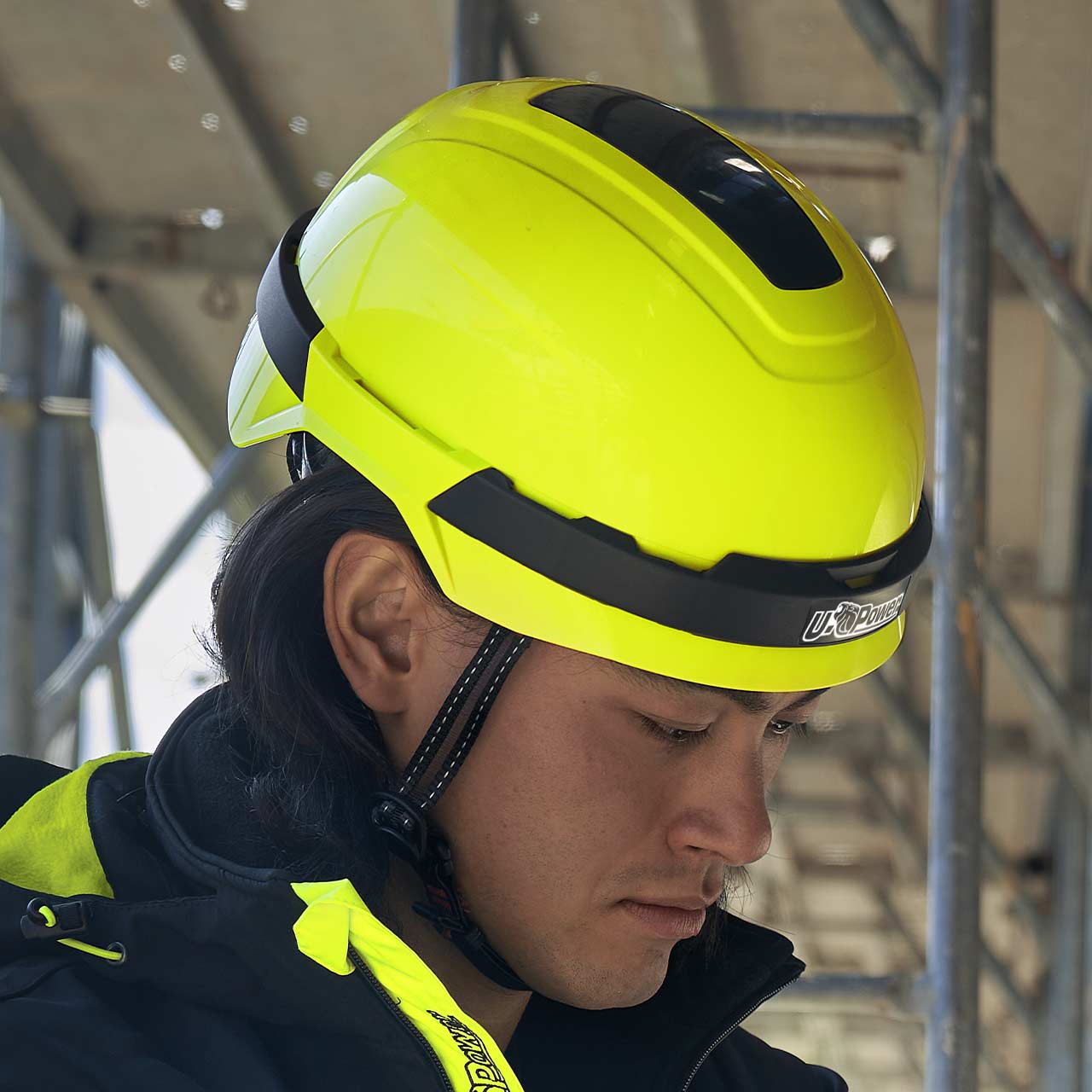 Casco da lavoro Antares Yellow Fluo - U-Power - HS001YF - immagine 3