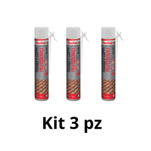 Kit 3pz PU T 750 Schiuma coppi poliuretanica manuale Fischer