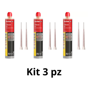 FISCHER T-BOND Pro.1 Kit 3 pz